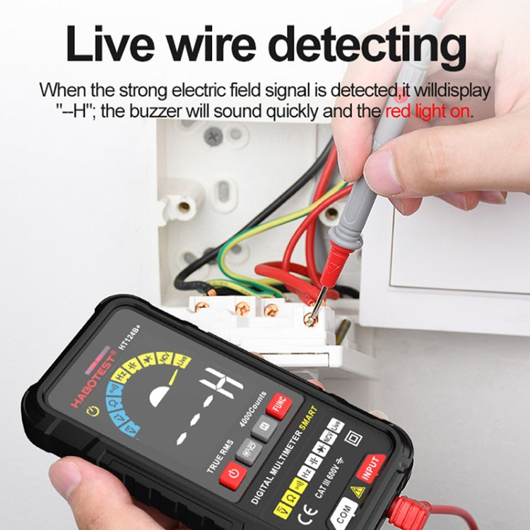 HABOTEST Mini Digital Display High-precision Multimeter, HT124A, HT124A+, HT124B, HT124B+