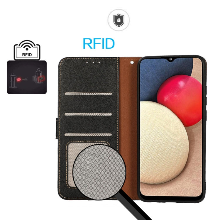 KHAZNEH Litchi Texture Leather RFID Phone Case, For Xiaomi Redmi 13C 4G / 13C 5G / POCO C65, For Xiaomi Redmi K70E / Poco X6 Pro, For Xiaomi Redmi Note 13R Pro, For Xiaomi 14 Ultra, For Xiaomi 14 Pro, For Xiaomi 14