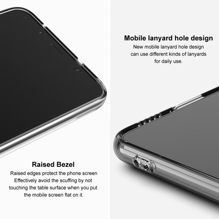 IMAK UX-5 Series Transparent Shockproof TPU Phone Case, For Xiaomi Redmi 12C 4G, For Xiaomi Redmi K60 5G / K60 Pro 5G / Poco F5 Pro 5G, For Xiaomi Redmi K60E 5G, For Xiaomi 13 5G, For Xiaomi 13 Pro 5G, For ZTE Nubia Red Magic 8 Pro / Red Magic 8 Pro+