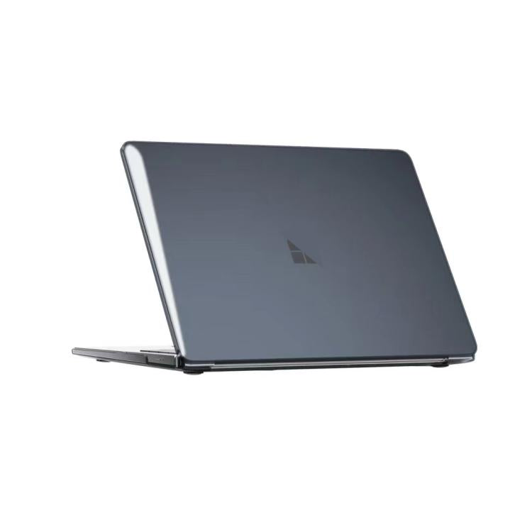 Laptop Steel Surface Crystal Shockproof Protective Case, For Surface Laptop 7 15 inch, For Microsoft Surface Laptop 7 13.8, For Microsoft Surface Laptop 13.5 inch Steel Surface, For Microsoft Surface Laptop 13.5 inch(Transparent)