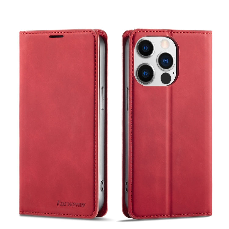 Forwenw Dream Series Oil Edge Strong Magnetism Leather Phone Case, For Samsung Galaxy S23 Ultra 5G, For Samsung Galaxy A14 5G, For Samsung Galaxy A54 5G, For iPhone 14, For iPhone 14 Plus, For iPhone 14 Pro