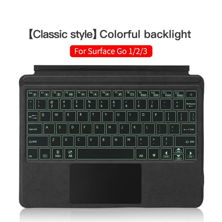 Magnetic Bluetooth Keyboard Leather Case with backlight, For Microsoft Surface Go1 / 2 / 3, For Microsoft Surface Pro 3 / 4 / 5 / 6 / 7 / 7+