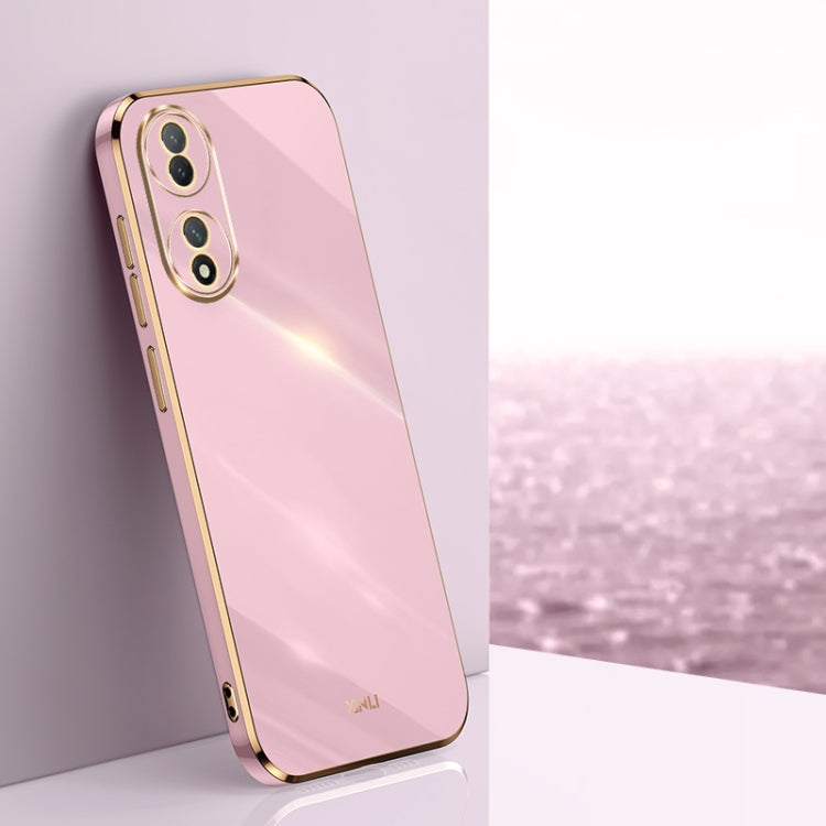 XINLI Straight Edge 6D Electroplate TPU Phone Case, For OPPO Reno8 T 5G, For vivo Y100, For Samsung Galaxy A24 4G