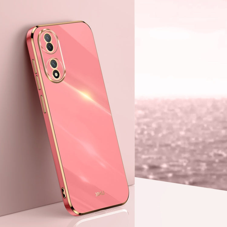 XINLI Straight Edge 6D Electroplate TPU Phone Case, For OPPO Reno8 T 5G, For vivo Y100, For Samsung Galaxy A24 4G