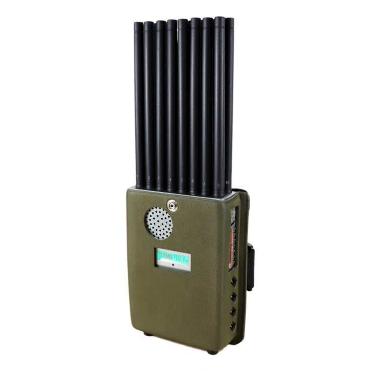 JAX-121A-18 Handheld 18 Bands 2G 3G 4G 5G Wi-Fi GPS UHF VHF Cellphone Signal Jammer.  [THIS ITEM WILL NOT SHIPPED TO USA]