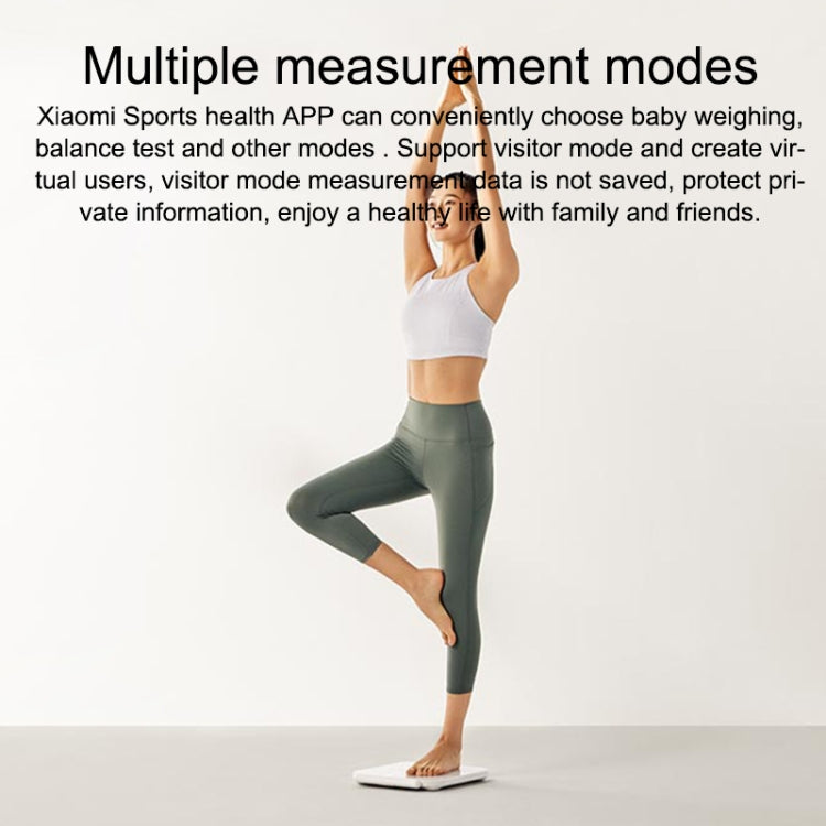Original Xiaomi Mijia S800 Eight Electrode Body Fat Scale WiFi Bluetooth APP Support(White)
