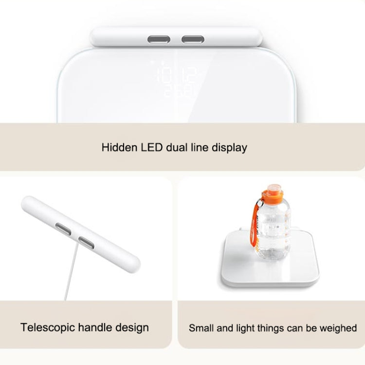 Original Xiaomi Mijia S800 Eight Electrode Body Fat Scale WiFi Bluetooth APP Support(White)