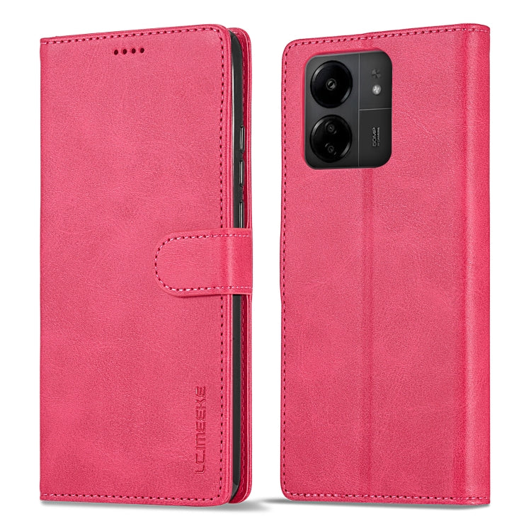 LC.IMEEKE Calf Texture Leather Phone Case, For Xiaomi Redmi A3, For Xiaomi Redmi Note 13 Pro 4G, For Xiaomi Redmi Note 13 4G, For Xiaomi Redmi 13C 4G/5G/Poco C65