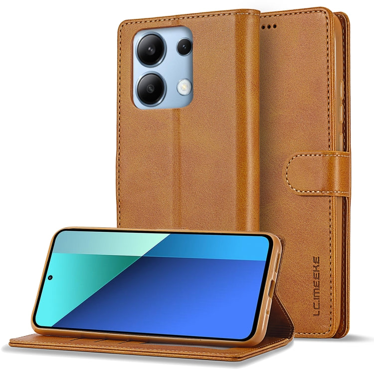 LC.IMEEKE Calf Texture Leather Phone Case, For Xiaomi Redmi A3, For Xiaomi Redmi Note 13 Pro 4G, For Xiaomi Redmi Note 13 4G, For Xiaomi Redmi 13C 4G/5G/Poco C65