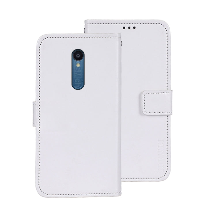 idewei Crazy Horse Texture Leather Phone Case with Holder, For Sharp Rouvo V, For Ulefone Note 14, For Xiaomi Poco C55/Redmi 12C/Redmi 11A