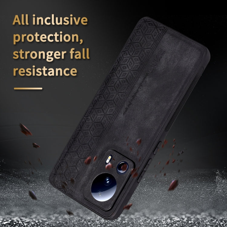 AZNS 3D Embossed Skin Feel Phone Case, For Xiaomi 13 Lite / Civi 2