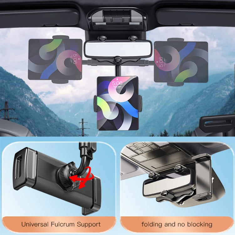 Yesido C196 Car Rearview Mirror Using Phone Holder, C196