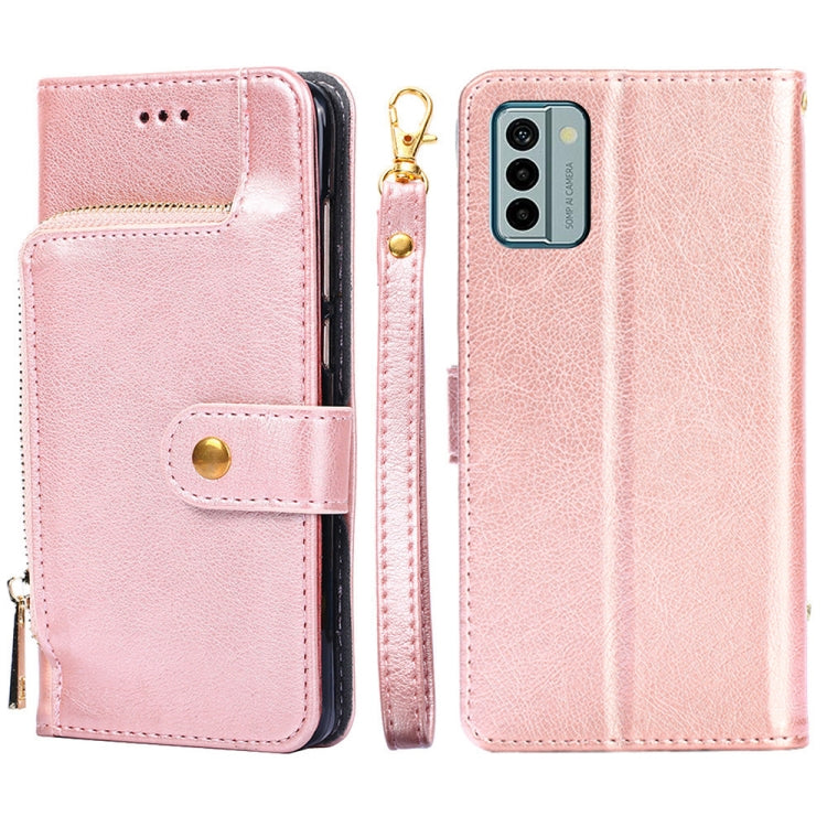 Zipper Bag Leather Phone Case, For Huawei P60 / P60 Pro, For Nokia G22, For Honor Magic5, For Honor Magic5 Pro, For Honor X5 4G, For Honor X40
