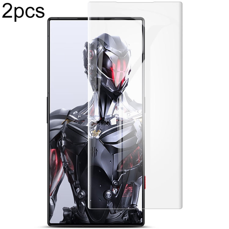 2pcs imak Curved Full Screen Hydrogel Film Protector, For Huawei P60 / P60 Pro, For OPPO Find X6 5G, For OPPO Find X6 Pro 5G, For OnePlus Ace 2 / 11R 5G, For ZTE nubia Red Magic 8 Pro / 8 Pro+, For ZTE nubia Z50 Ultra 5G