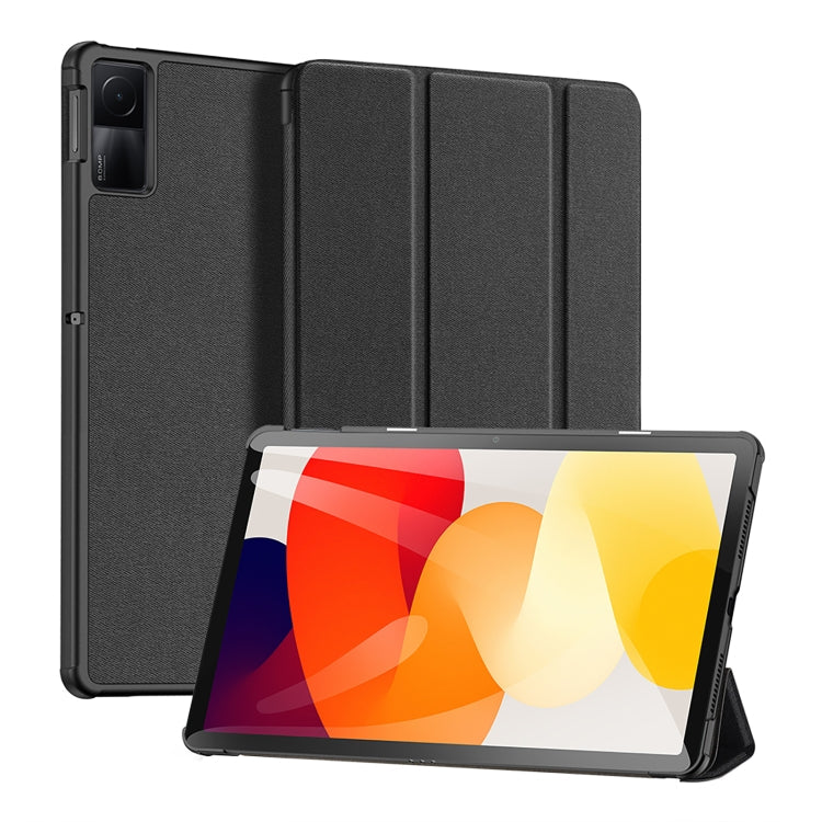 DUX DUCIS Domo Series Magnetic Flip Leather Tablet Case, For Xiaomi Redmi Pad 2, For Xiaomi Redmi Pad SE, For Xiaomi Pad 6 Pro / Pad 6