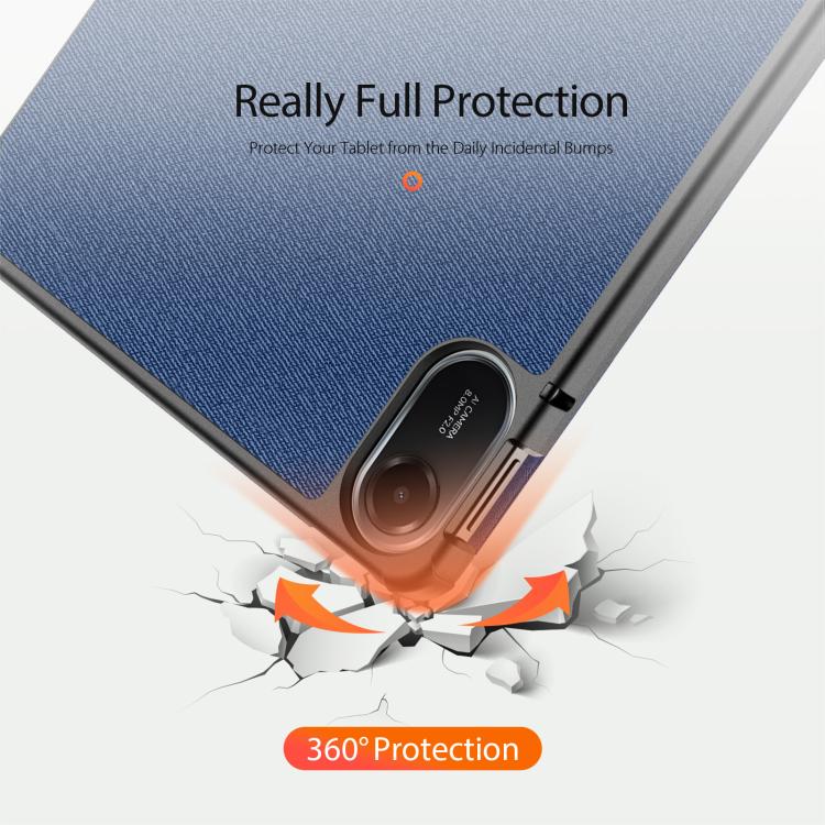 DUX DUCIS Domo Series Magnetic Flip Leather Tablet Case, For Xiaomi Redmi Pad 2, For Xiaomi Redmi Pad SE, For Xiaomi Pad 6 Pro / Pad 6