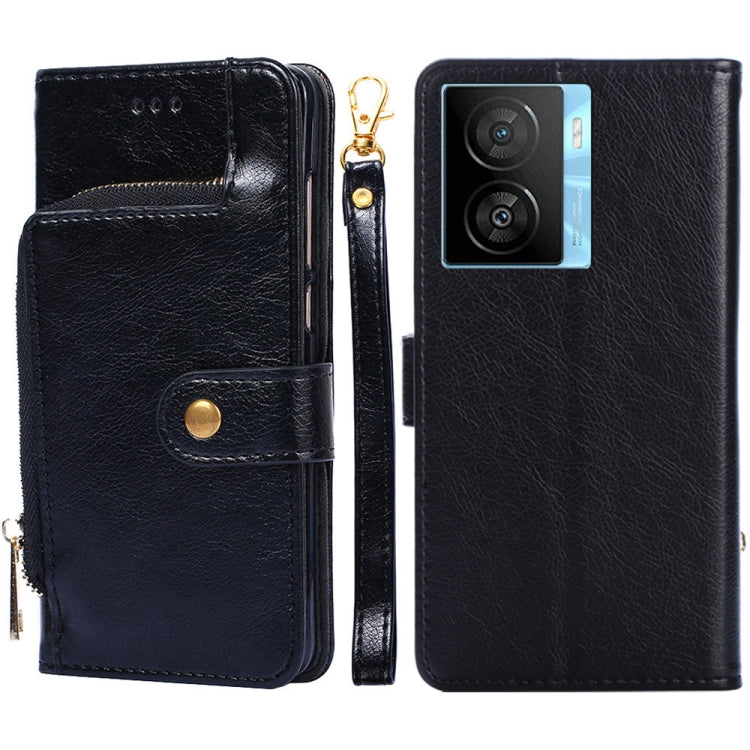 Zipper Bag Leather Phone Case, For vivo iQOO Z7x, For OPPO A55S 5G, For Realme GT Neo5 SE, For Xiaomi Redmi Note 12 Turbo, For Kyocera Digno SX3-KYG02, For Nokia C12