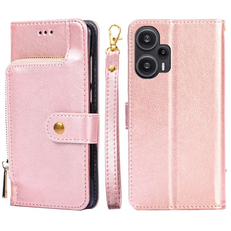 Zipper Bag Leather Phone Case, For vivo iQOO Z7x, For OPPO A55S 5G, For Realme GT Neo5 SE, For Xiaomi Redmi Note 12 Turbo, For Kyocera Digno SX3-KYG02, For Nokia C12