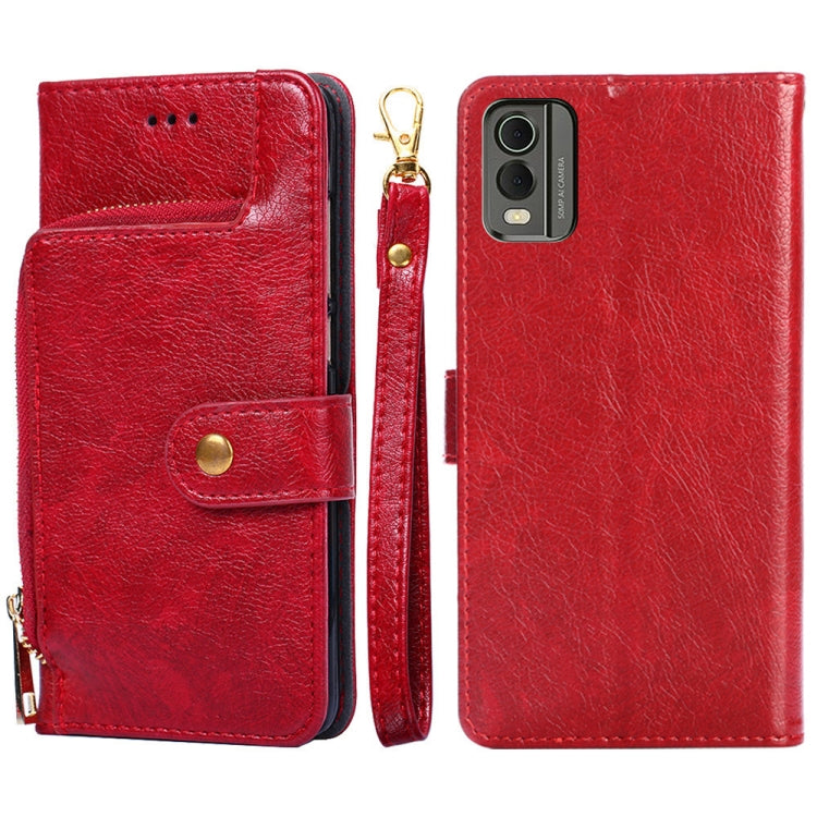 Zipper Bag Leather Phone Case, For Nokia C22, For Nokia C32, For Samsung Galaxy A04e 4G, For Samsung Galaxy A54 5G, For Samsung Galaxy M14 5G