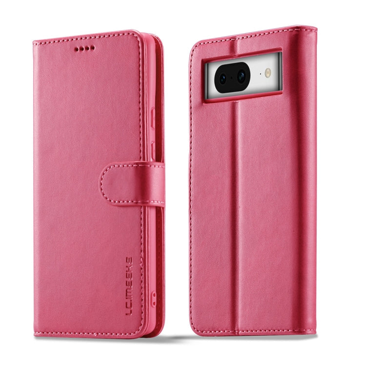 LC.IMEEKE Calf Texture Flip Leather Phone Case, For Google Pixel 7a, For Google Pixel 6a