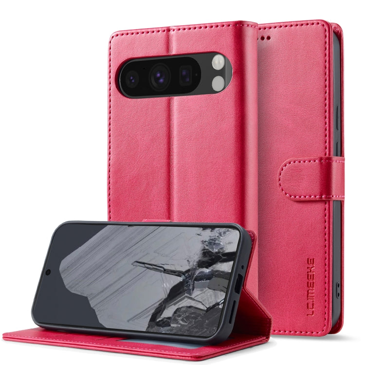 LC.IMEEKE Calf Texture Flip Leather Phone Case, For Google Pixel 10 / 10 Pro, For Google Pixel 9a, For Google Pixel 9 Pro XL, For Google Pixel 9 / 9 Pro