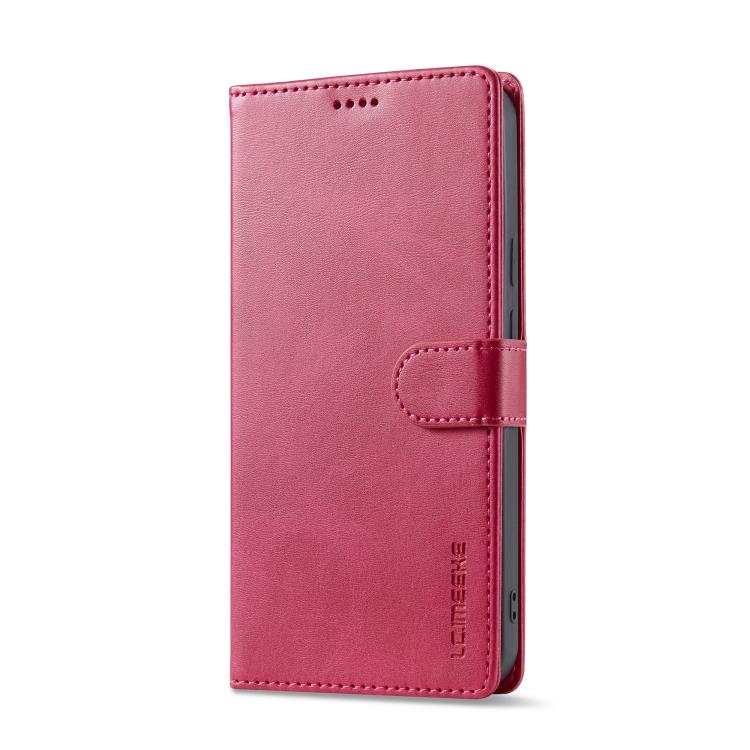 For Google Pixel 10 Pro XL LC.IMEEKE Calf Texture Flip Leather Phone Case(Red)
