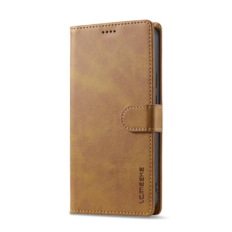 For Google Pixel 10 / 10 Pro LC.IMEEKE Calf Texture Flip Leather Phone Case(Yellow)