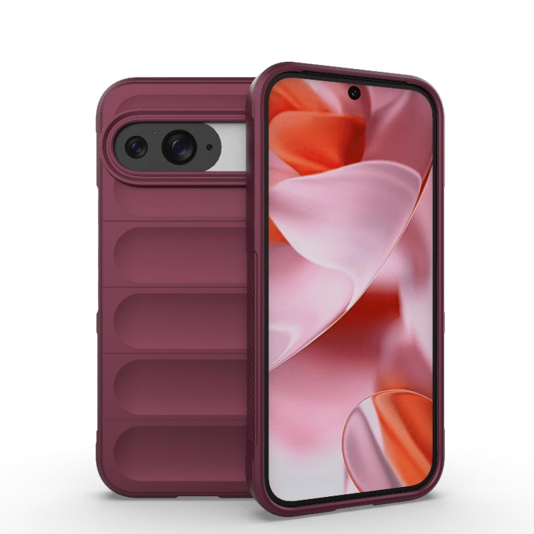Magic Shield TPU + Flannel Phone Case, For Google Pixel 9 Pro XL 5G, For Google Pixel 9 Pro 5G