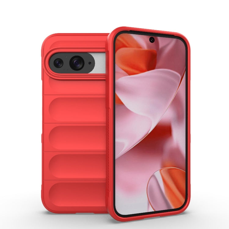 Magic Shield TPU + Flannel Phone Case, For Google Pixel 9 5G Global, For Google Pixel 8 Pro 5G