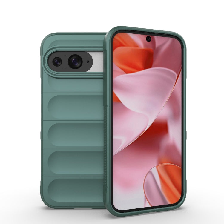 Magic Shield TPU + Flannel Phone Case, For Google Pixel 9 5G Global, For Google Pixel 8 Pro 5G