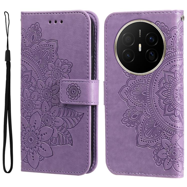 Seven-petal Flowers Embossing Leather Phone Case, For Huawei Enjoy 80 Plus, For Huawei nova 15 Pro / nova 15 Ultra, For Huawei Mate 70 Air 5G, For Huawei nova 14 Lite