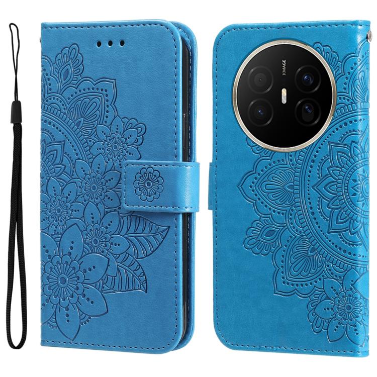 Seven-petal Flowers Embossing Leather Phone Case, For Huawei Enjoy 80 Plus, For Huawei nova 15 Pro / nova 15 Ultra, For Huawei Mate 70 Air 5G, For Huawei nova 14 Lite