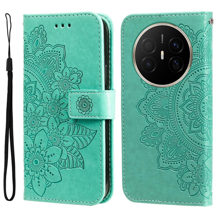 Seven-petal Flowers Embossing Leather Phone Case, For Huawei Enjoy 80 Plus, For Huawei nova 15 Pro / nova 15 Ultra, For Huawei Mate 70 Air 5G, For Huawei nova 14 Lite