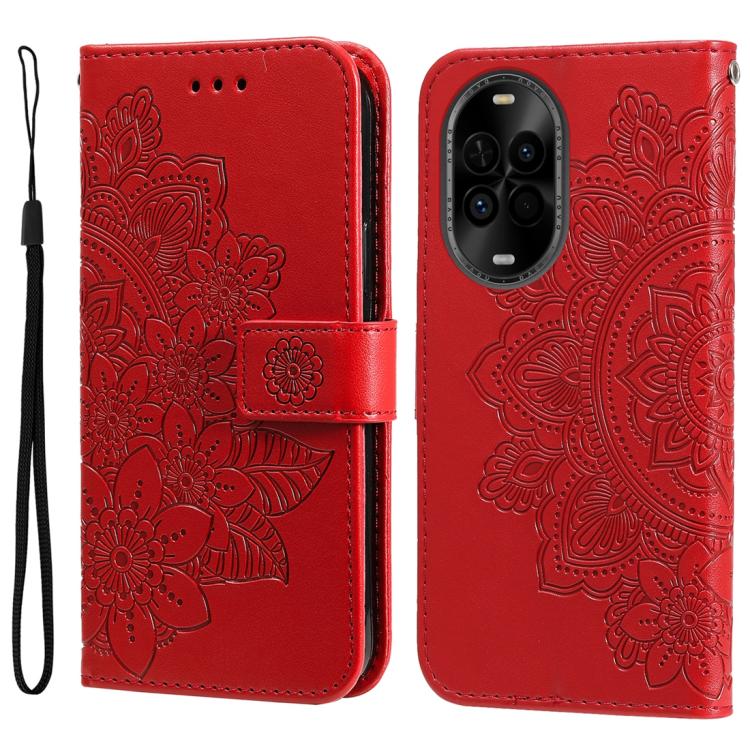 Seven-petal Flowers Embossing Leather Phone Case, For Huawei Enjoy 80 Plus, For Huawei nova 15 Pro / nova 15 Ultra, For Huawei Mate 70 Air 5G, For Huawei nova 14 Lite