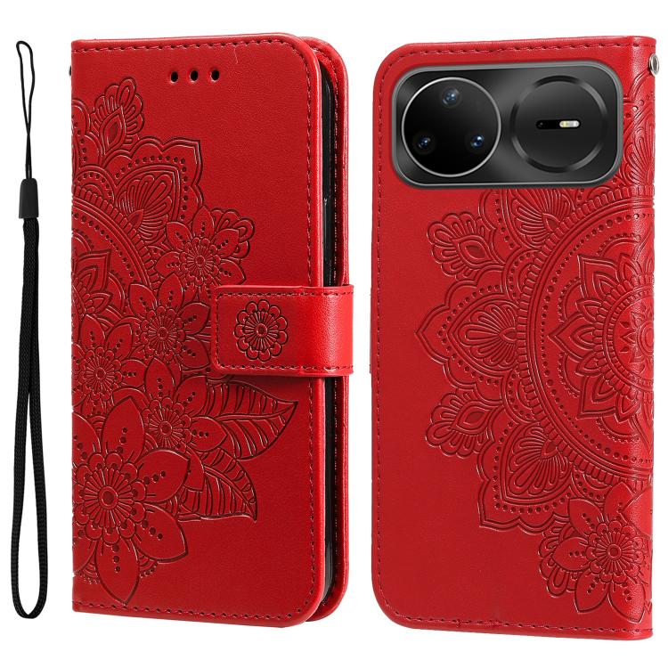 Seven-petal Flowers Embossing Leather Phone Case, For Huawei Enjoy 80 Plus, For Huawei nova 15 Pro / nova 15 Ultra, For Huawei Mate 70 Air 5G, For Huawei nova 14 Lite