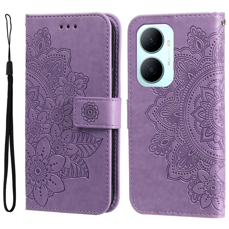 Seven-petal Flowers Embossing Leather Phone Case, For Huawei Enjoy 80 Plus, For Huawei nova 15 Pro / nova 15 Ultra, For Huawei Mate 70 Air 5G, For Huawei nova 14 Lite