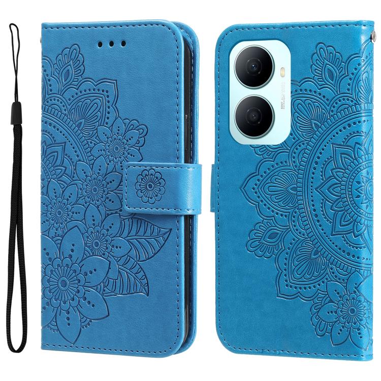 Seven-petal Flowers Embossing Leather Phone Case, For Huawei Enjoy 80 Plus, For Huawei nova 15 Pro / nova 15 Ultra, For Huawei Mate 70 Air 5G, For Huawei nova 14 Lite