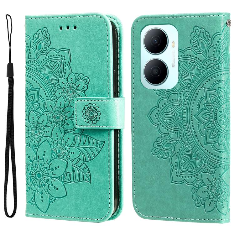 Seven-petal Flowers Embossing Leather Phone Case, For Huawei Enjoy 80 Plus, For Huawei nova 15 Pro / nova 15 Ultra, For Huawei Mate 70 Air 5G, For Huawei nova 14 Lite