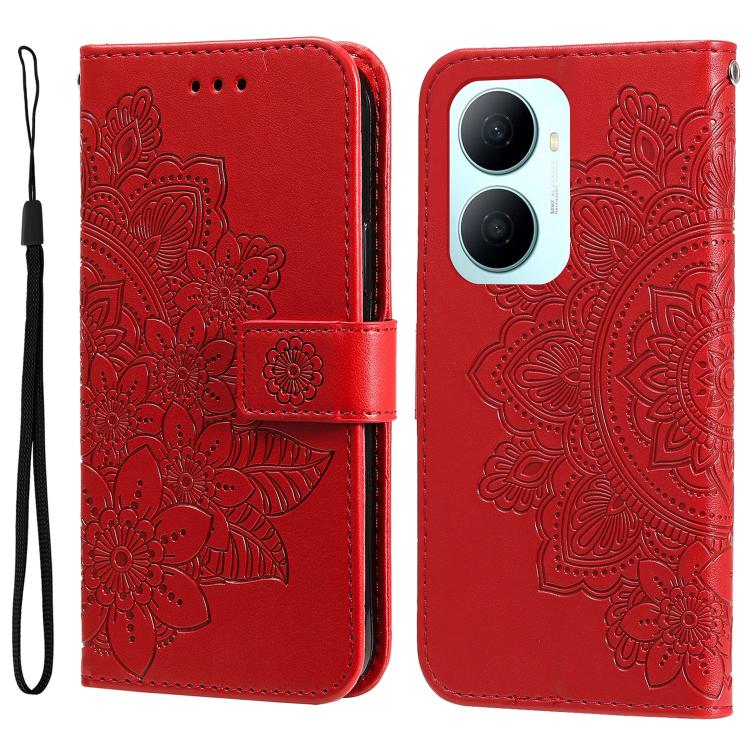 Seven-petal Flowers Embossing Leather Phone Case, For Huawei Enjoy 80 Plus, For Huawei nova 15 Pro / nova 15 Ultra, For Huawei Mate 70 Air 5G, For Huawei nova 14 Lite