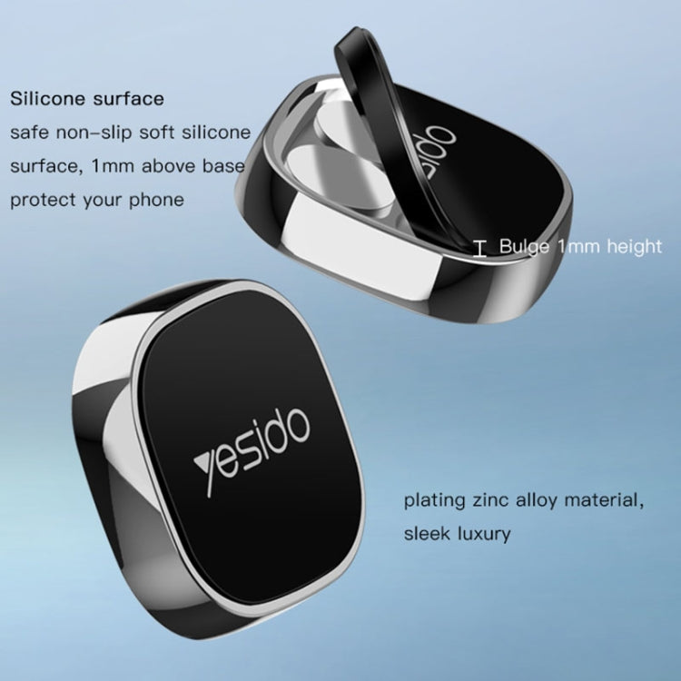 Yesido C81 Car Dashboard Mini Strong Magnetic Phone Holder, C81 (Silver), C81 (Black)