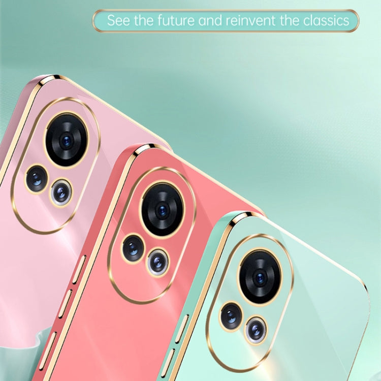 For Huawei nova 12 Pro XINLI Straight Edge 6D Electroplate TPU Phone Case(Cherry Purple)