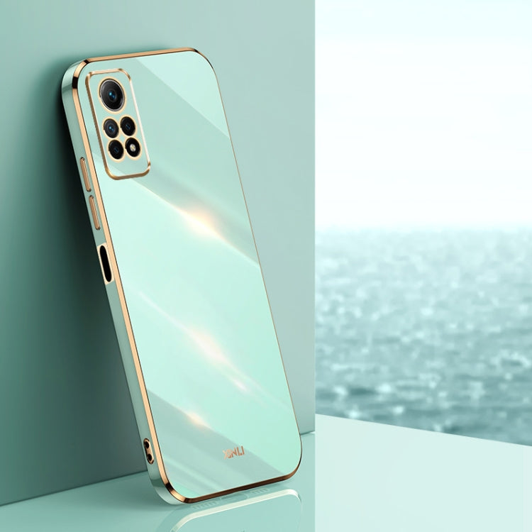 XINLI Straight Edge 6D Electroplate TPU Phone Case, For Xiaomi Redmi Note 12 Pro 4G, For Xiaomi Redmi Note 12 Turbo, For Xiaomi Civi 3 5G