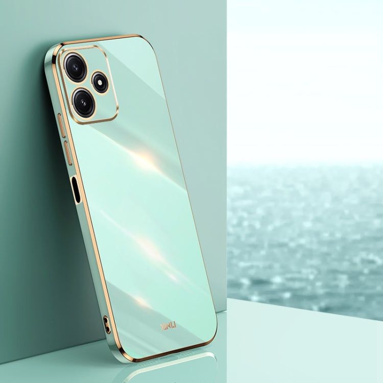 XINLI Straight Edge 6D Electroplate TPU Phone Case, For Xiaomi Redmi Note 13 Pro, For Xiaomi Redmi K60 Ultra / Mi 13T, For Xiaomi Redmi Note 12R