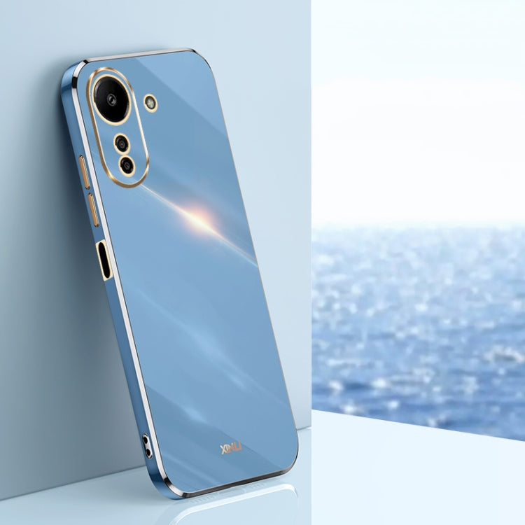 XINLI Straight Edge 6D Electroplate TPU Phone Case, For Xiaomi Redmi Note 13 5G, For Xiaomi Redmi 13C 4G, For Xiaomi Redmi Note 13 Pro+