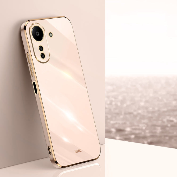 XINLI Straight Edge 6D Electroplate TPU Phone Case, For Xiaomi Redmi Note 13 5G, For Xiaomi Redmi 13C 4G, For Xiaomi Redmi Note 13 Pro+