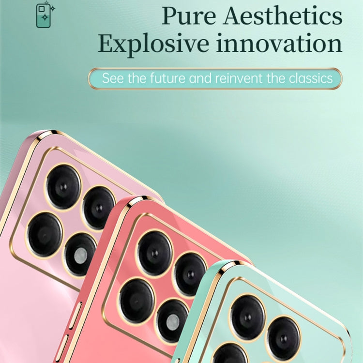 XINLI Straight Edge 6D Electroplate TPU Phone Case, For Xiaomi Redmi K70E, For Xiaomi 14 Pro, For Xiaomi 14