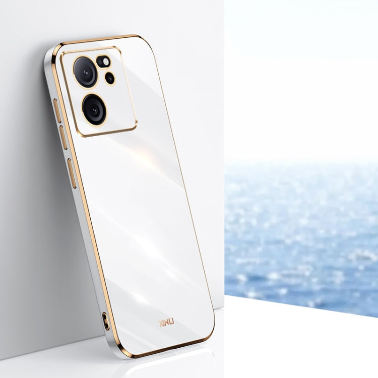 XINLI Straight Edge 6D Electroplate TPU Phone Case, For Xiaomi Redmi Note 13 Pro, For Xiaomi Redmi K60 Ultra / Mi 13T, For Xiaomi Redmi Note 12R