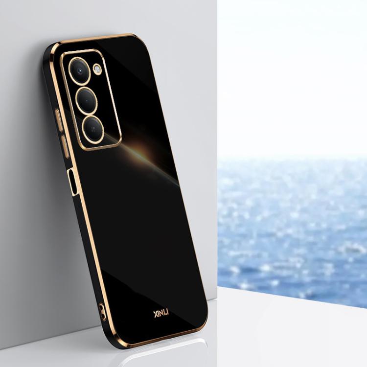 XINLI Straight Edge 6D Electroplate TPU Phone Case, For Redmi K90 / Poco F8 Pro, For Redmi 15 5G Global / 4G SEA 169.5, For Redmi 15 5G / 4G EU 171mm