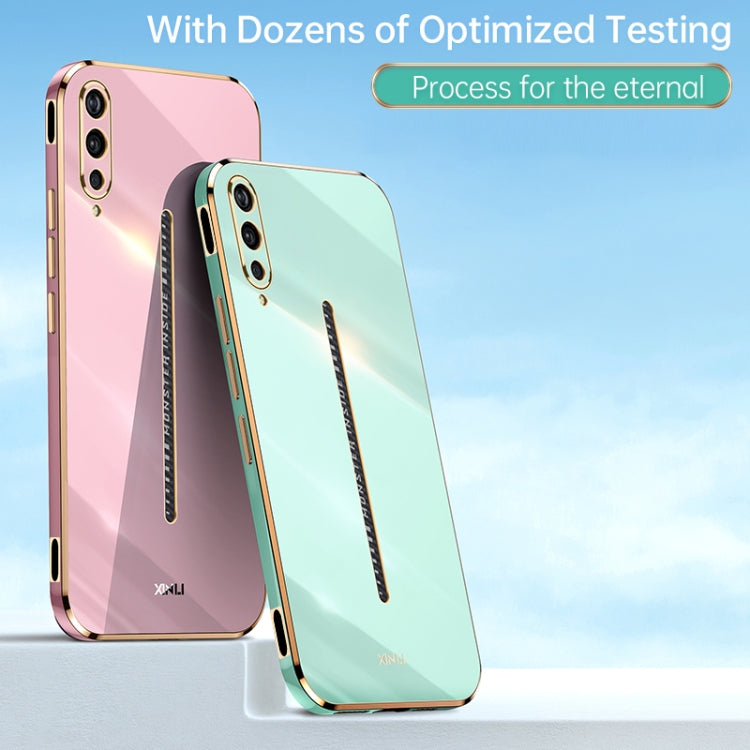 For vivo iQOO Pro XINLI Straight Edge 6D Electroplate TPU Phone Case(Pink)