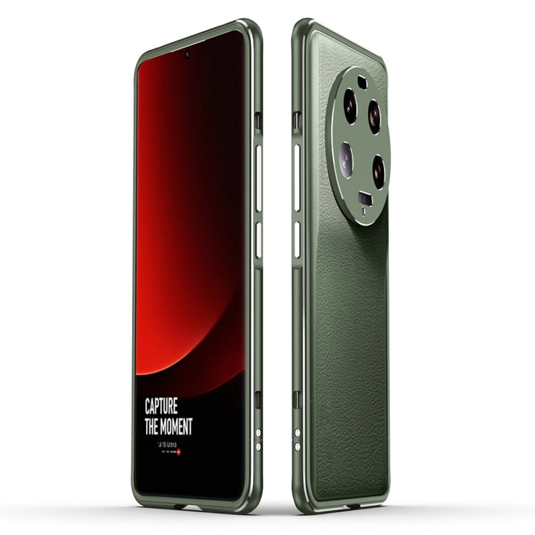 LK Aurora Metal Phone Frame with Lens Cover, For Xiaomi 13 Ultra